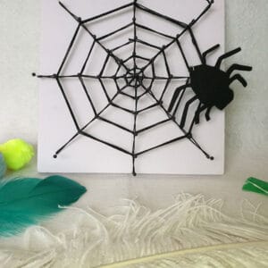 String my Halloween painting